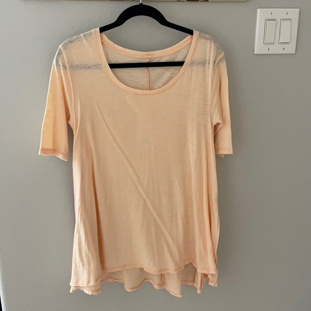 Free People Light Pink Top